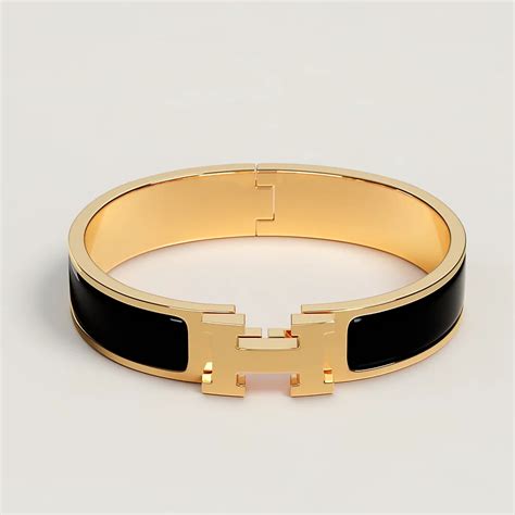 hermes armband weiss gold|click h bracelet Hermes.